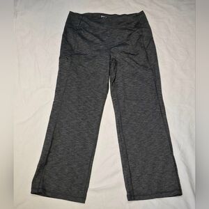 Duluth Pants Womens Lightweight Performance Workout Stretch Gray L x 31.